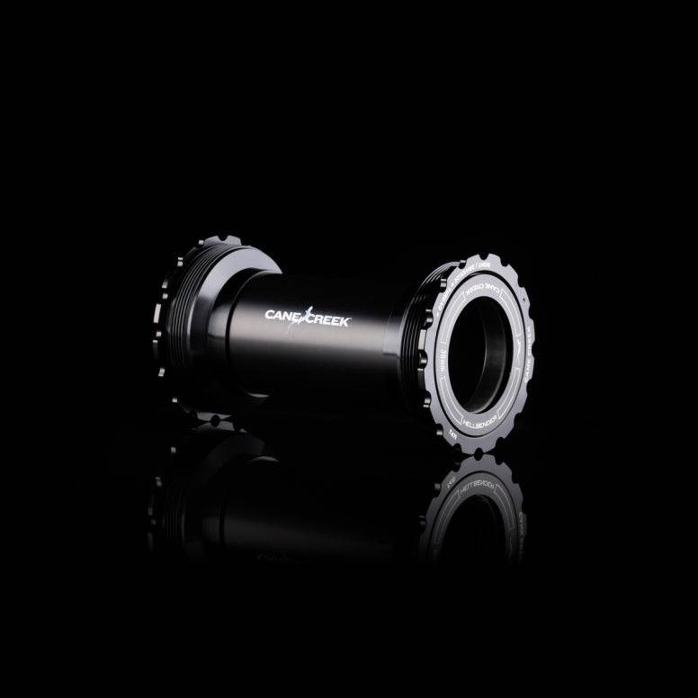 Cane Creek Hellbender 70 bottom bracket for BSA, T47, PF30, BB30, PF41 bike components installed in a bicycle.