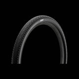 Pirelli Scorpion XC RH Pro 29x2.4 tubeless mountain bike tire with rugged tread for off-road cycling.
