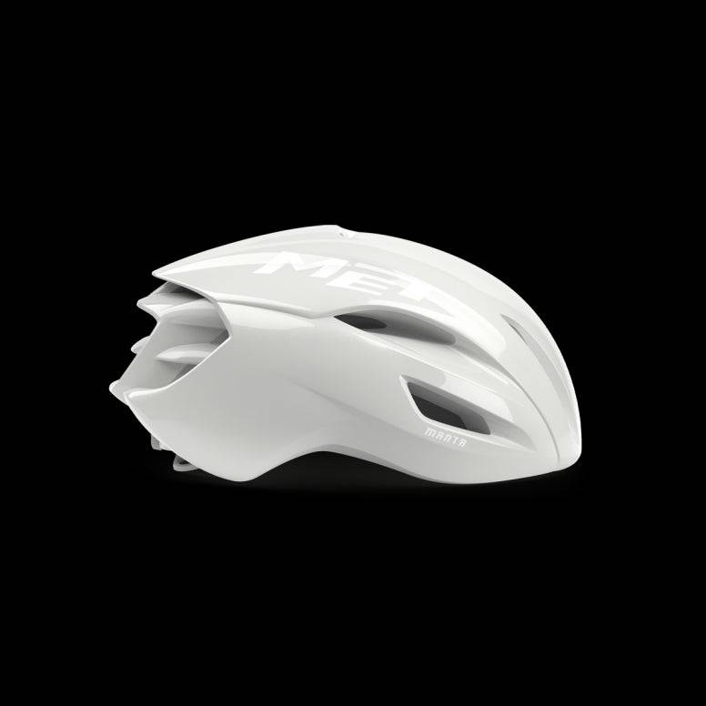 MET Manta Mips helmet with aerodynamic design and advanced MIPS-C2® protection, shown from the side.