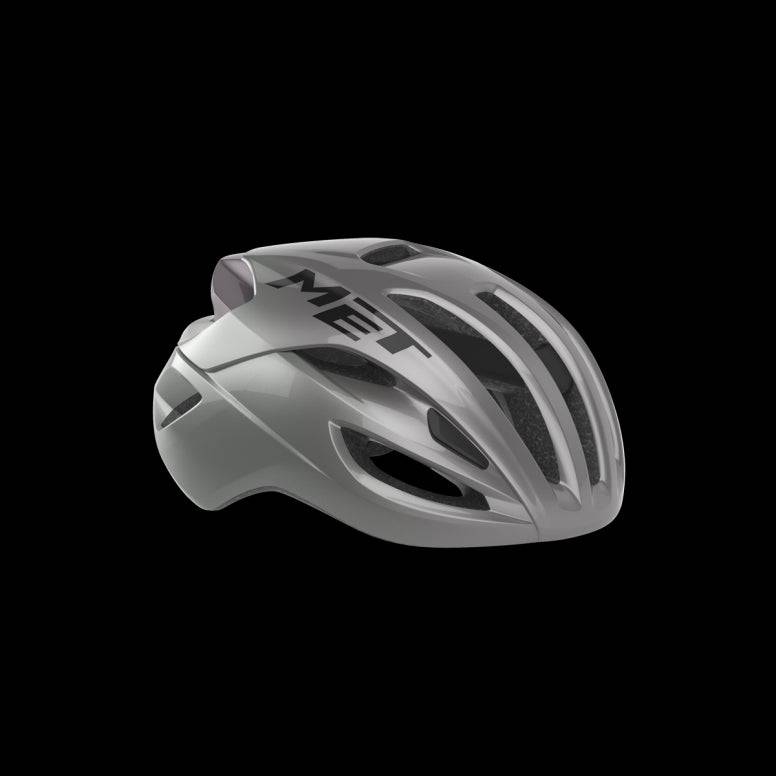 MET Rivale MIPS cycling helmet with advanced brain protection and ventilation, shown in a front view, highlighting its aerodynamic design.