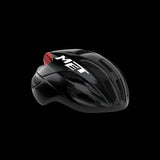 MET Rivale MIPS cycling helmet with advanced brain protection and ventilation, shown from the front with adjustable straps.