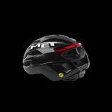 MET Rivale MIPS cycling helmet with ventilation and advanced brain protection, shown from side view with adjustable straps.