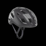 MET E-Mob Urban E-Bike Helmet with USB LED light, safety certification, and adjustable straps for cyclist safety and comfort.