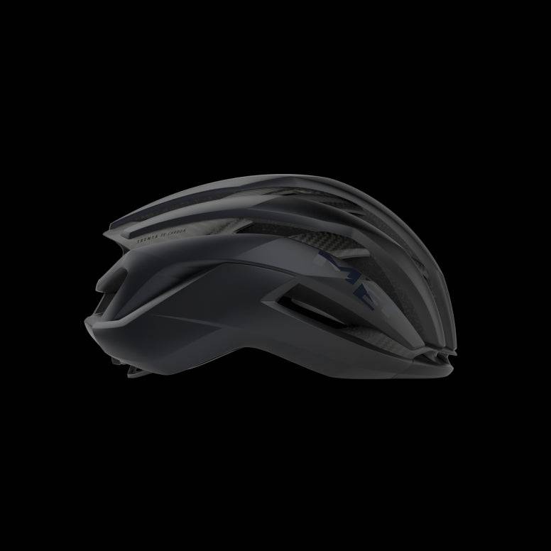 MET Trenta 3K Carbon Airframe Road Cycling Helmet with MIPS Air Safety, featuring sleek design and built-in ventilation.