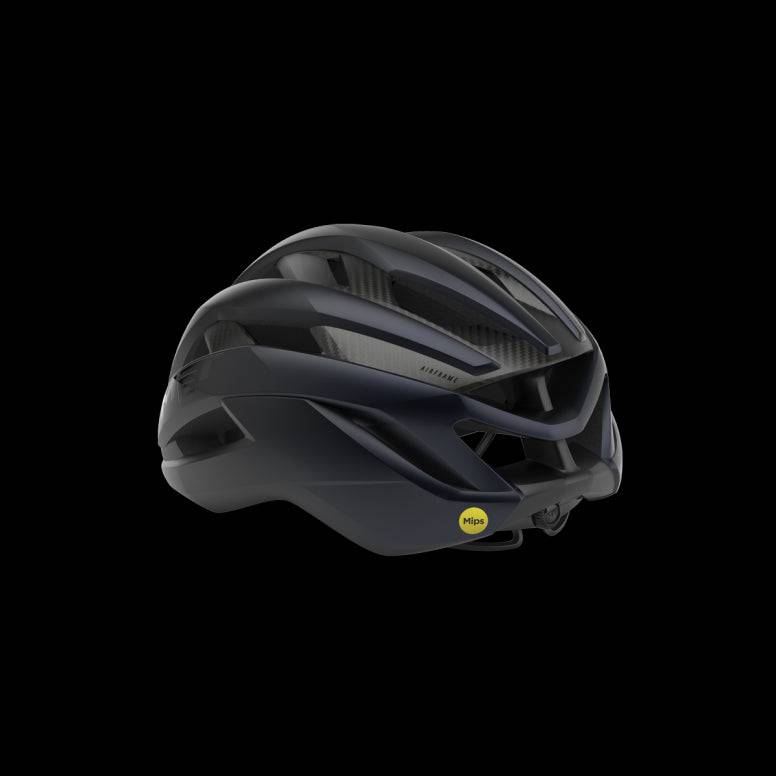 MET Trenta 3K Carbon Airframe road cycling helmet with MIPS Air safety technology, featuring sleek aerodynamic design and adjustable straps.