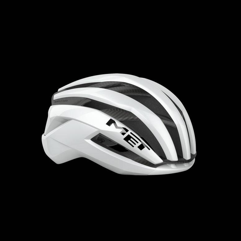 MET Trenta 3K Carbon Airframe road cycling helmet with MIPS Air safety system, lightweight and aerodynamic design.