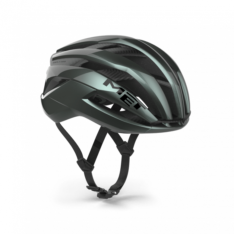 MET Trenta 3K Carbon road cycling helmet with MIPS Air safety system, lightweight aerodynamic design and secure fit.