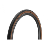 Pirelli Cinturato Gravel H tubeless-ready gravel bike tyre with rugged tread and high-performance design.