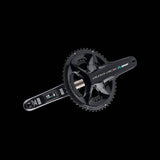 INPEAK Inpeak Dura Ace R9200 Powercrank-E Twin2 dual-sided power meter on Shimano crankset, showing the compact cycling component.