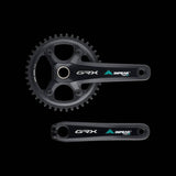 INPEAK Inpeak GRX RX820 1X Powercrank-E Twin2 dual-sided cycling power meter on a bike crank arm.