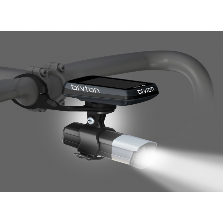 Bryton Combo Mount Adaptor accessory with GoPro-style mount point for Bryton Rider series bike computer mounts.