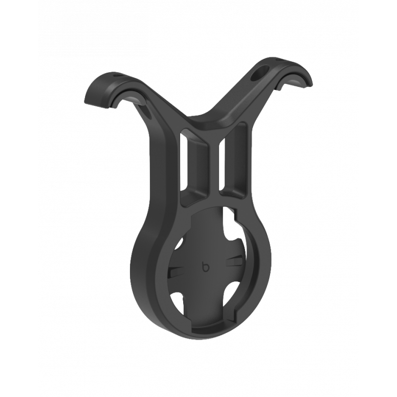 Bryton Gardia R300L saddle rail mount accessory for securing round and oval saddle rails on bicycles.