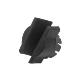 Bryton Gardia 300L seatpost mount for round, aero, and D-shaped seatposts, lightweight bike accessory for GPS devices.