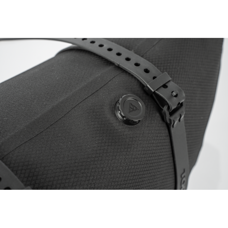 Topeak U-Shell 10L waterproof bike drybag with air release valve, outdoor cycling accessories, black durable waterproof bag