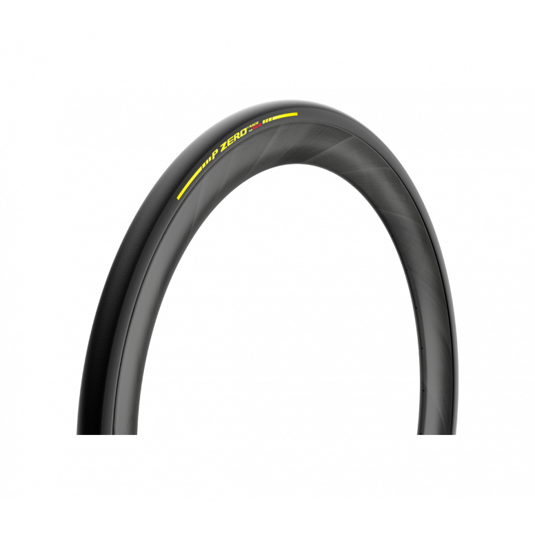 Pirelli P ZERO Race SL-R TLR tubeless road racing tyre with PAAS technology, showing tread pattern and sidewall details.