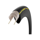 Pirelli P ZERO Race SL-R TLR tubeless road racing tyre with PAAS technology, shown mounted on a bike wheel.