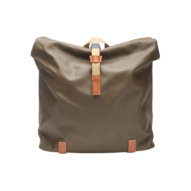 Brooks Pickwick Porter water-resistant commuter backpack with laptop pocket, durable accessories for daily travel.