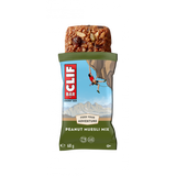 Clif Clif Bar 12-pack of energy bars with chocolate and nut flavors, packaged in a clear plastic wrapper, brand logo visible.