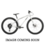 Surly Krampus Deore 29er mountain bike with agile trail geometry, black frame and knobby tires for off-road cycling.