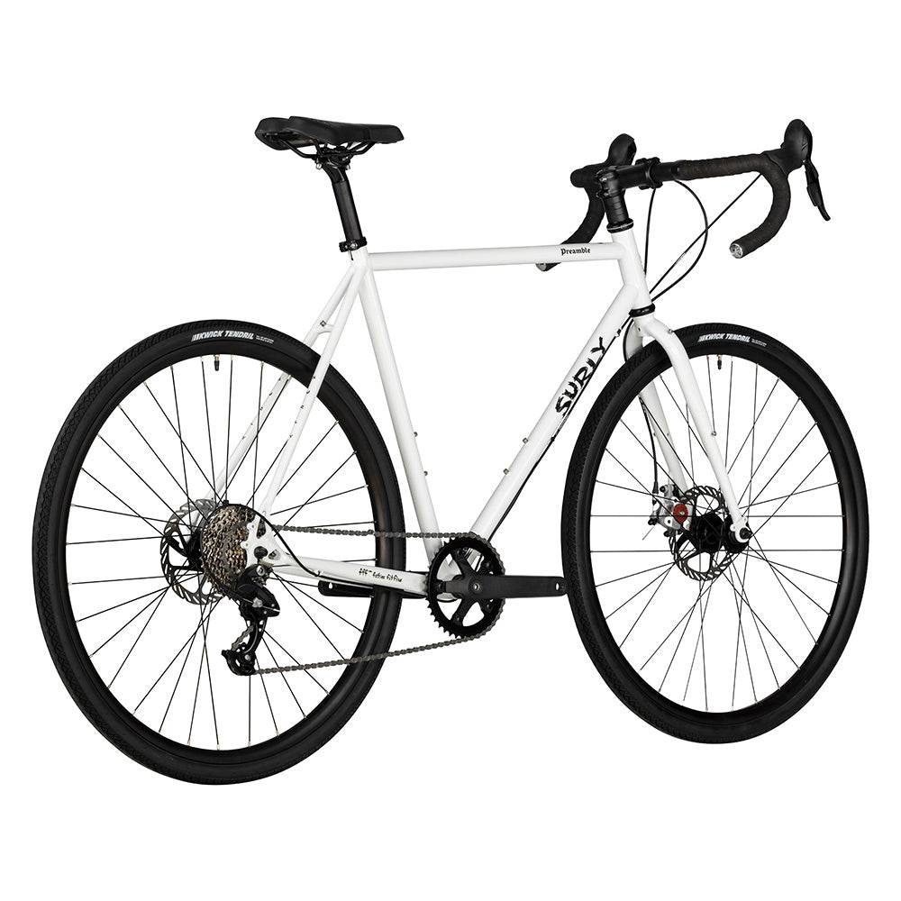 Surly Preamble drop bar gravel bike frame made of durable chromoly steel, designed for adventure and versatile riding.