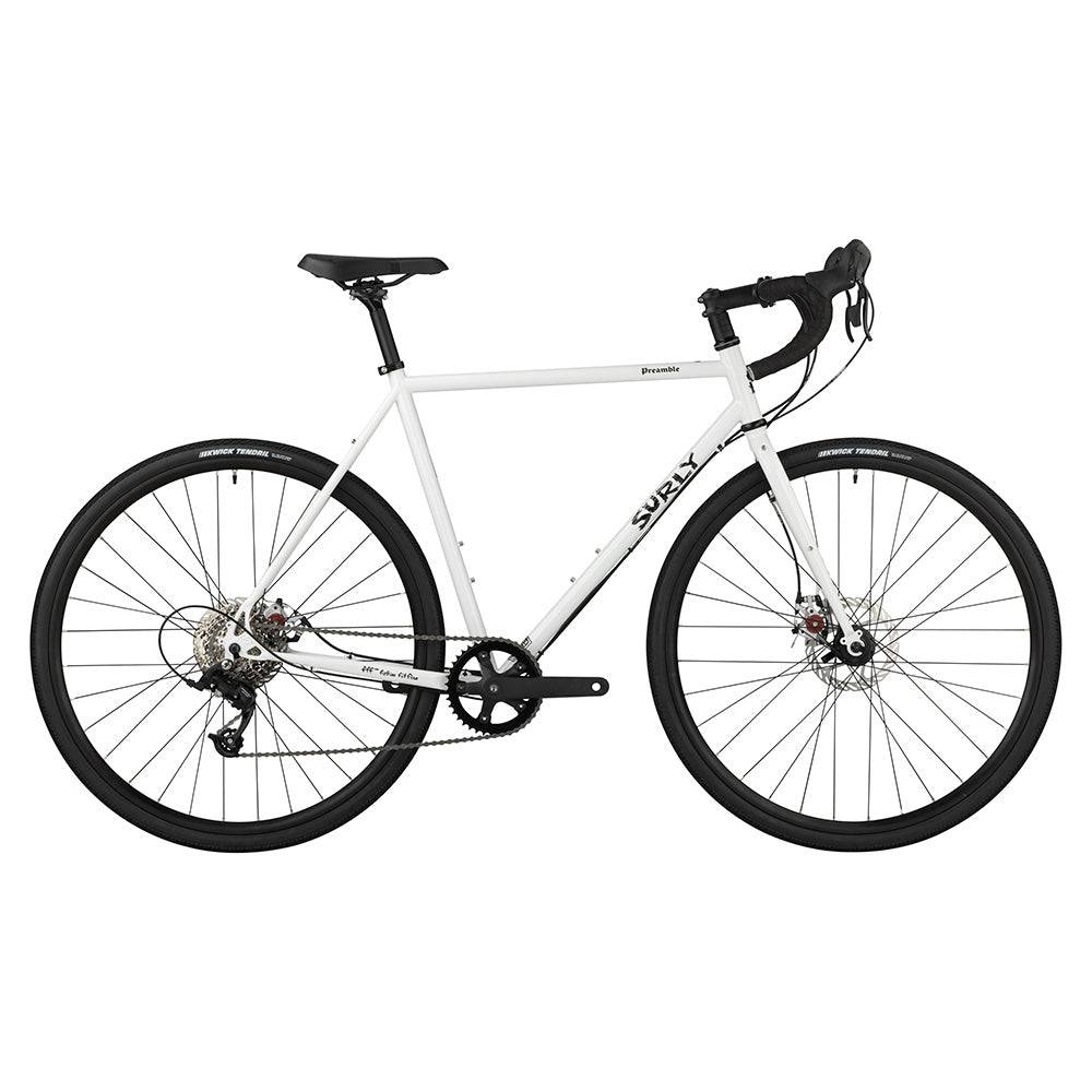 Surly Preamble drop bar gravel bike frame in durable chromoly steel, designed for adventure riding.