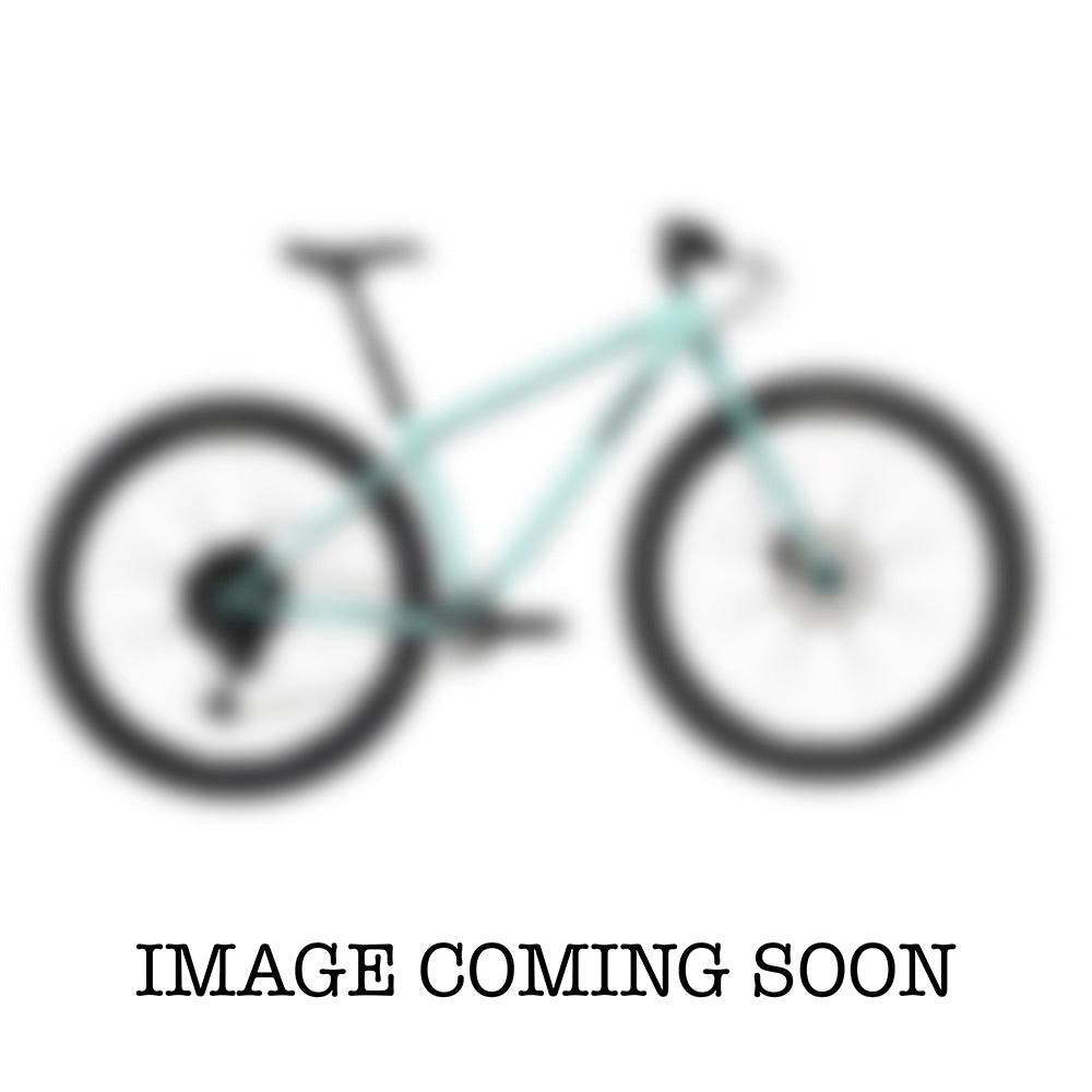 Blue Surly Krampus Deore 29er mountain bike with agile trail geometry, equipped with front suspension and knobby tires.