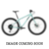 Blue Surly Krampus Deore 29er mountain bike with agile trail geometry, equipped with front suspension and knobby tires.