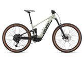 Giant Stance E+ 2 2026 full suspension e-mountain bike with SyncDrive Pro 3X motor, shown with front and rear suspension and rugged tires.