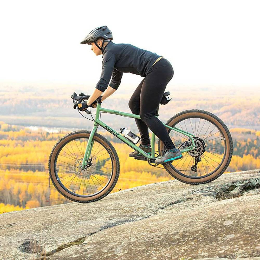 Surly Grappler drop-bar mountain bike frame for trail riding and mixed terrain, featuring sturdy construction and versatile design.