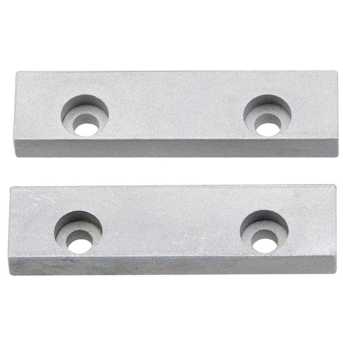 UNIOR spare aluminium jaws for 721/6 and 721Q/6 workshop tools, 2-piece replacement set in a close-up view