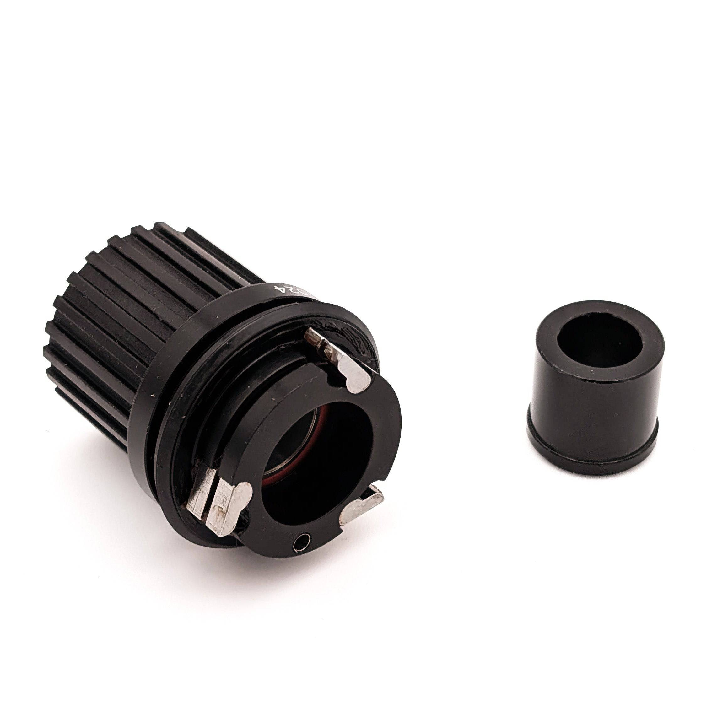 Vision Alloy MicroSpline 12s freehub body for U2152, U2172, U2144, and U2161 hubs, featuring durable alloy construction.