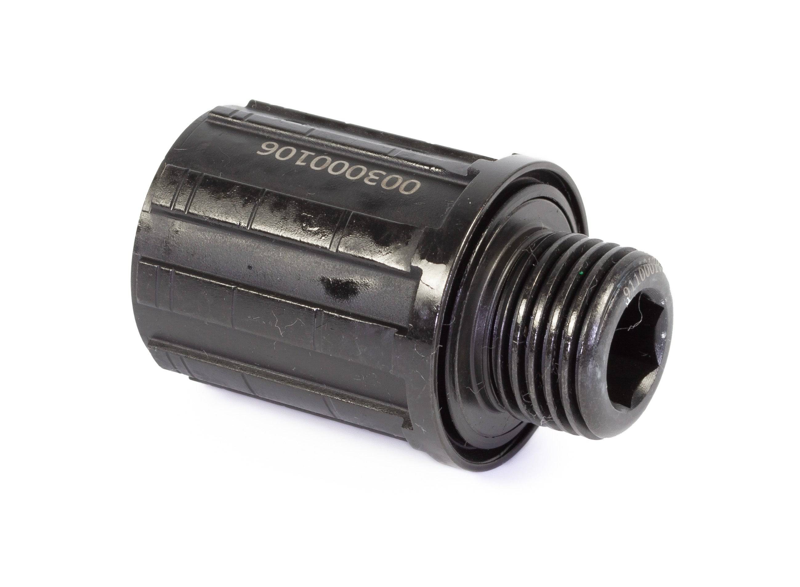 Vision Freehub VT-65 Team 30 Comp SH11 V16 EL270 compatible with ball bearing hubs, shown with detailed components.