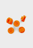Fox Fork FLOAT NA 2 Volume Spacer Kit, pack of 5, for suspension tuning, includes separate spacers for Fox suspension forks.