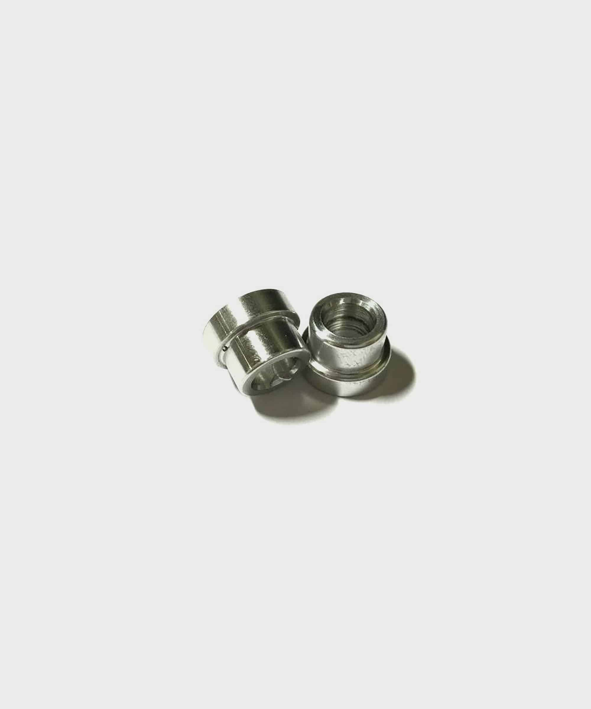 Fox Shock aluminium mounting hardware kit for DU bushing shocks, includes components and accessories for shock replacement and repair.