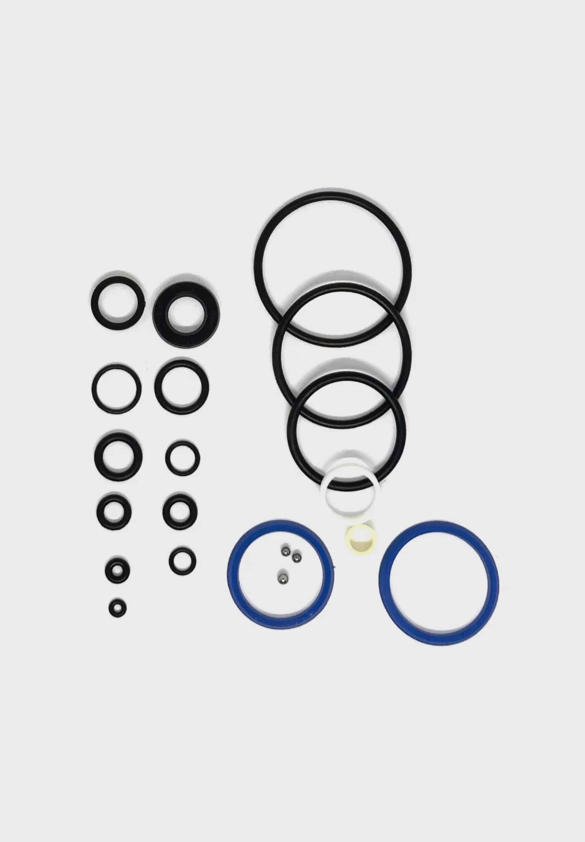 Fox Fork GRIP SL Seal Kit for 32TC, 32SC, and 34SC suspension forks, components for fork maintenance, includes seals and parts.