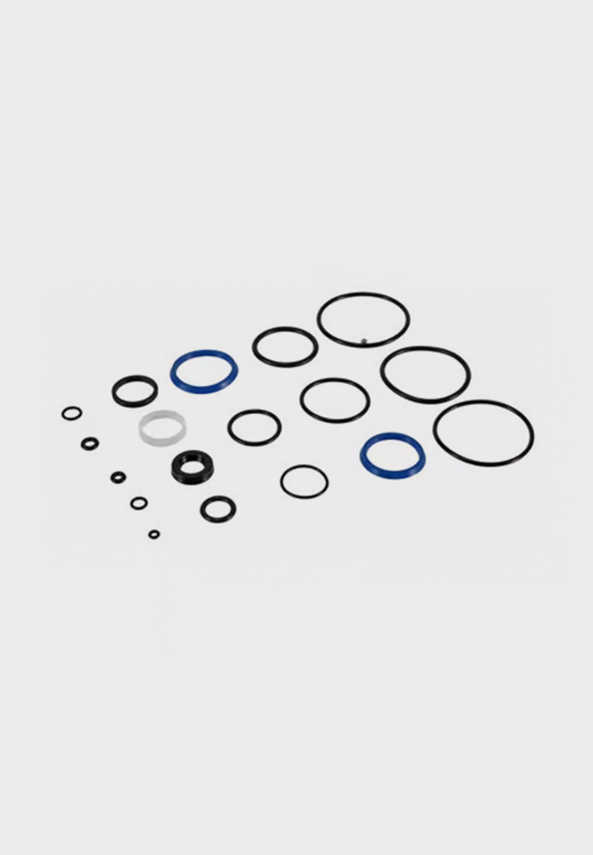 Fox Fork GRIP X Seal Kit for 34, 36, 38 SuperZ suspension forks, showing components and sealing parts for bike maintenance.