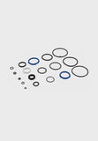 Fox Fork GRIP X Seal Kit for 34, 36, 38 SuperZ suspension forks, showing components and sealing parts for bike maintenance.