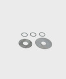 Fox Shock Float DPS 2018 digressive compression light valve stack assembly components for mountain bike suspension.