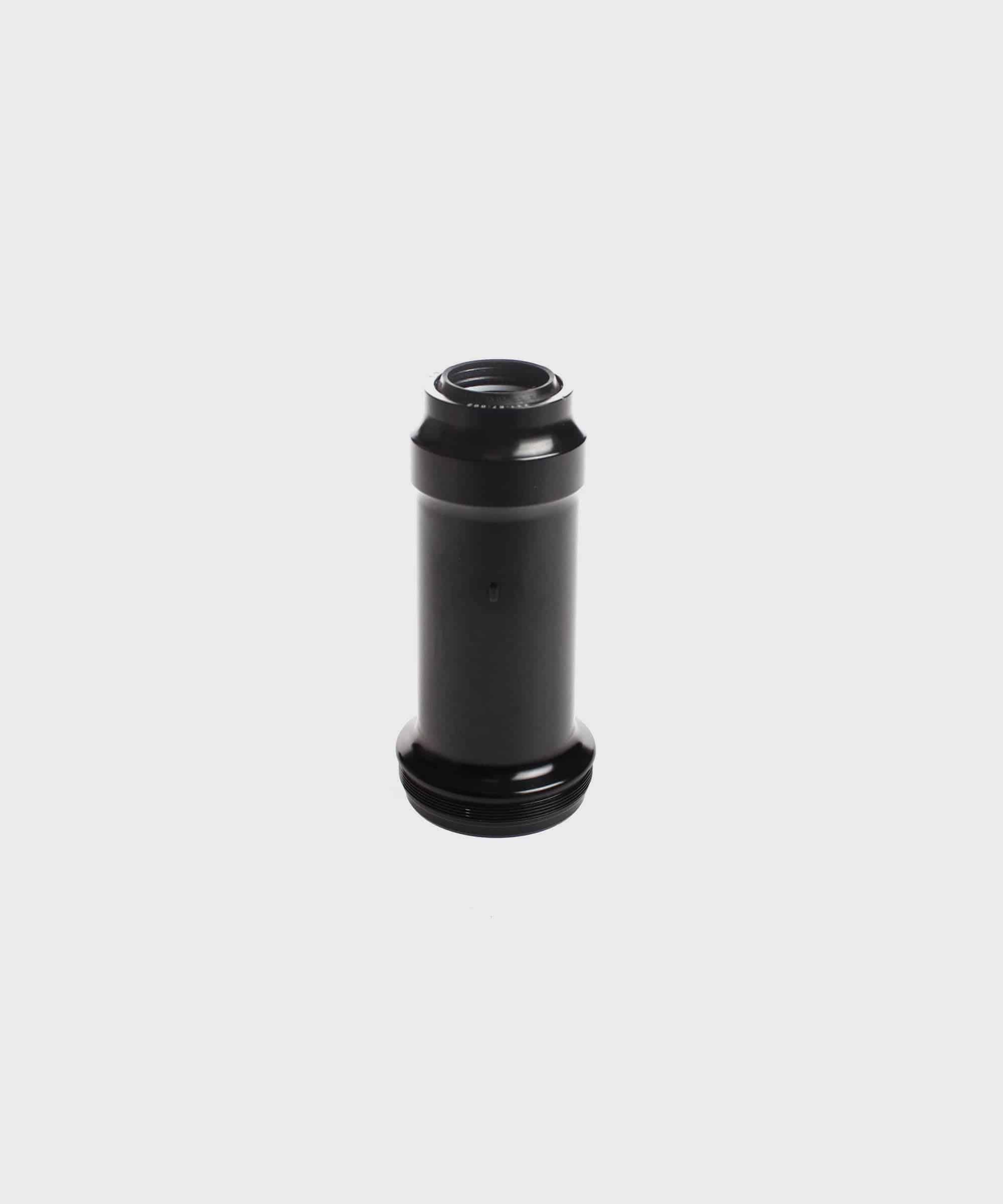 Fox Shock LV-Metric EVOL Sleeve Assembly in black anodized for 2018 rear shock, compatible with Fox shock components.