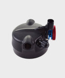 Fox Shock Float DPS remote up trunnion LV eyelet assembly replacement component for Fox shocks, shown in the image.