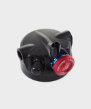 Fox Shock Float DPS remote up trunnion LV eyelet assembly replacement component for Fox shocks, 2017 model.