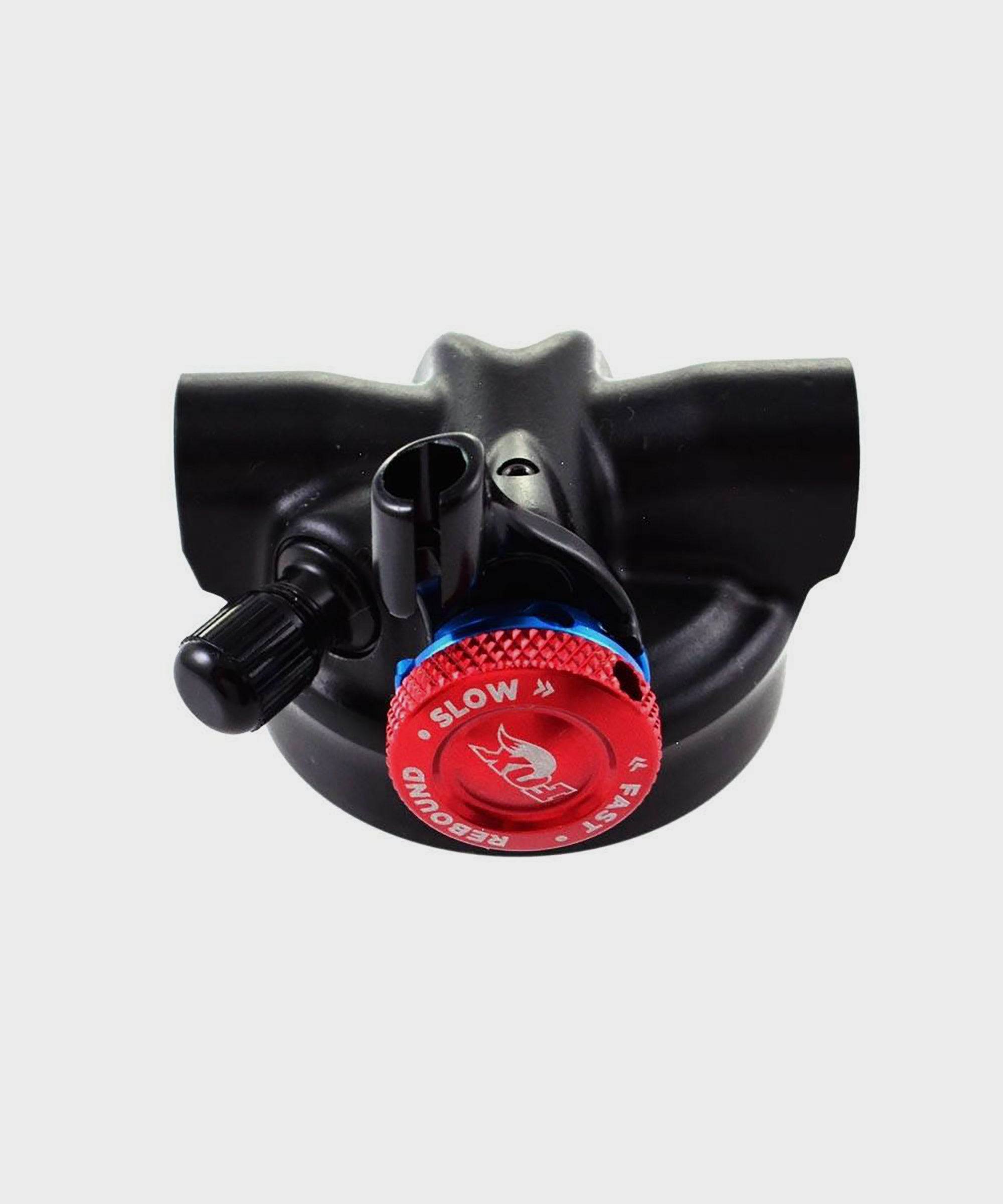 Fox Shock Float DPS remote up trunnion SV eyelet assembly for 2018 rear suspension, component for Fox shock absorbers.