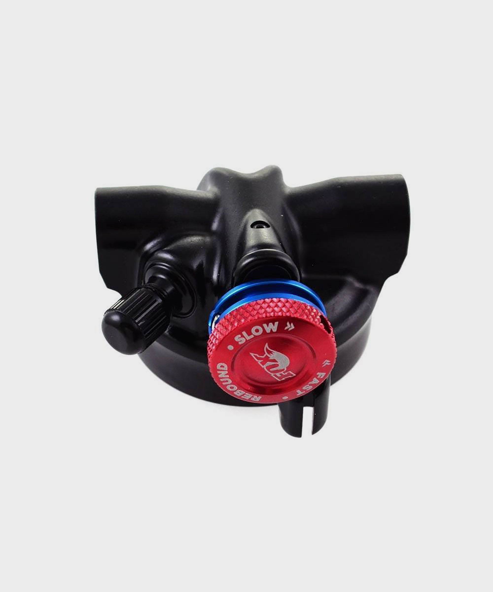 Fox Shock Float DPS remote down trunnion eyelet assembly for 2018 mountain bike shock components, designed for Fox mountain bike suspension.