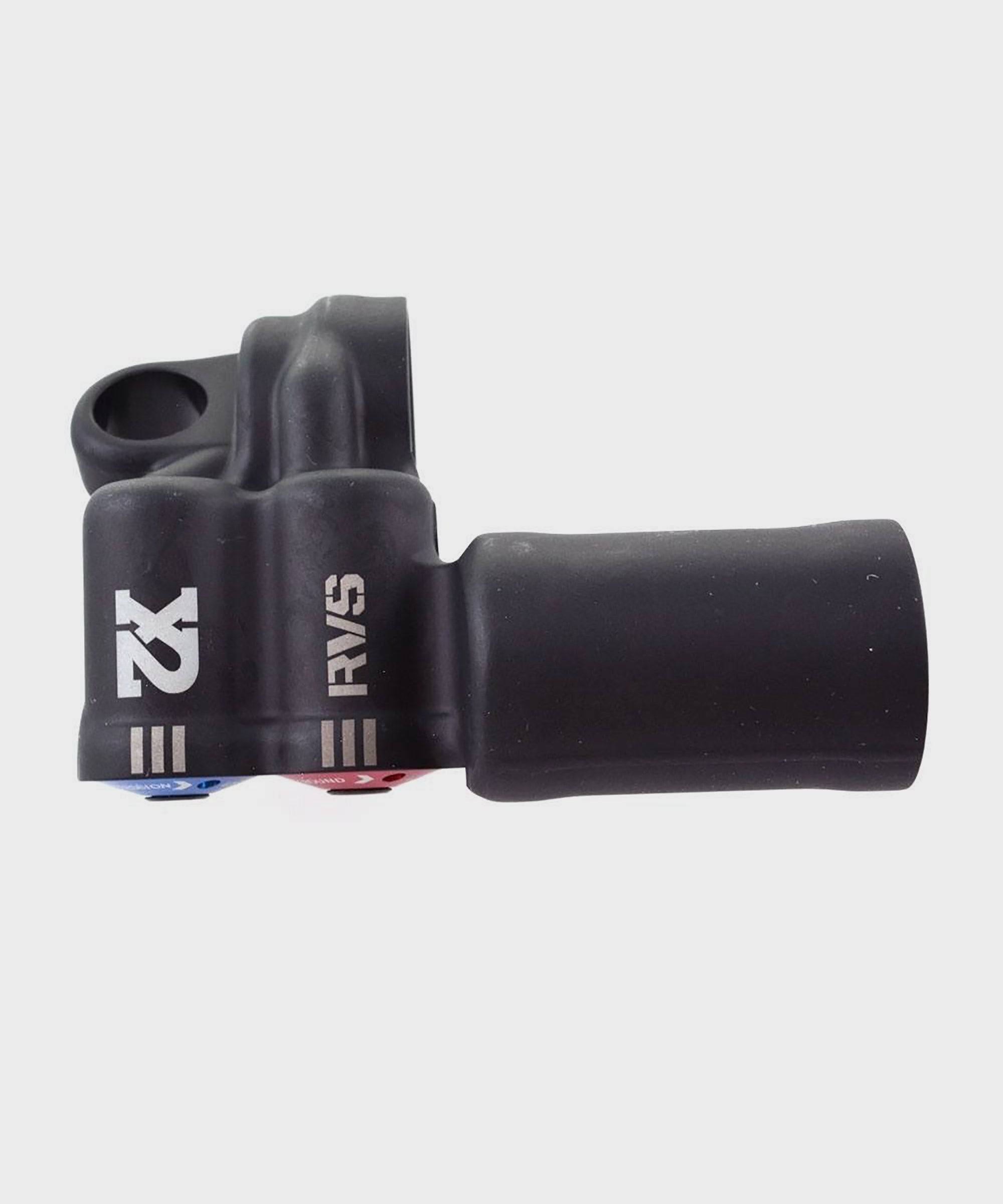 Fox Shock X2 P-S Eyelet Assembly for 2018 rear shock replacement kit, showing detailed component parts and hardware.