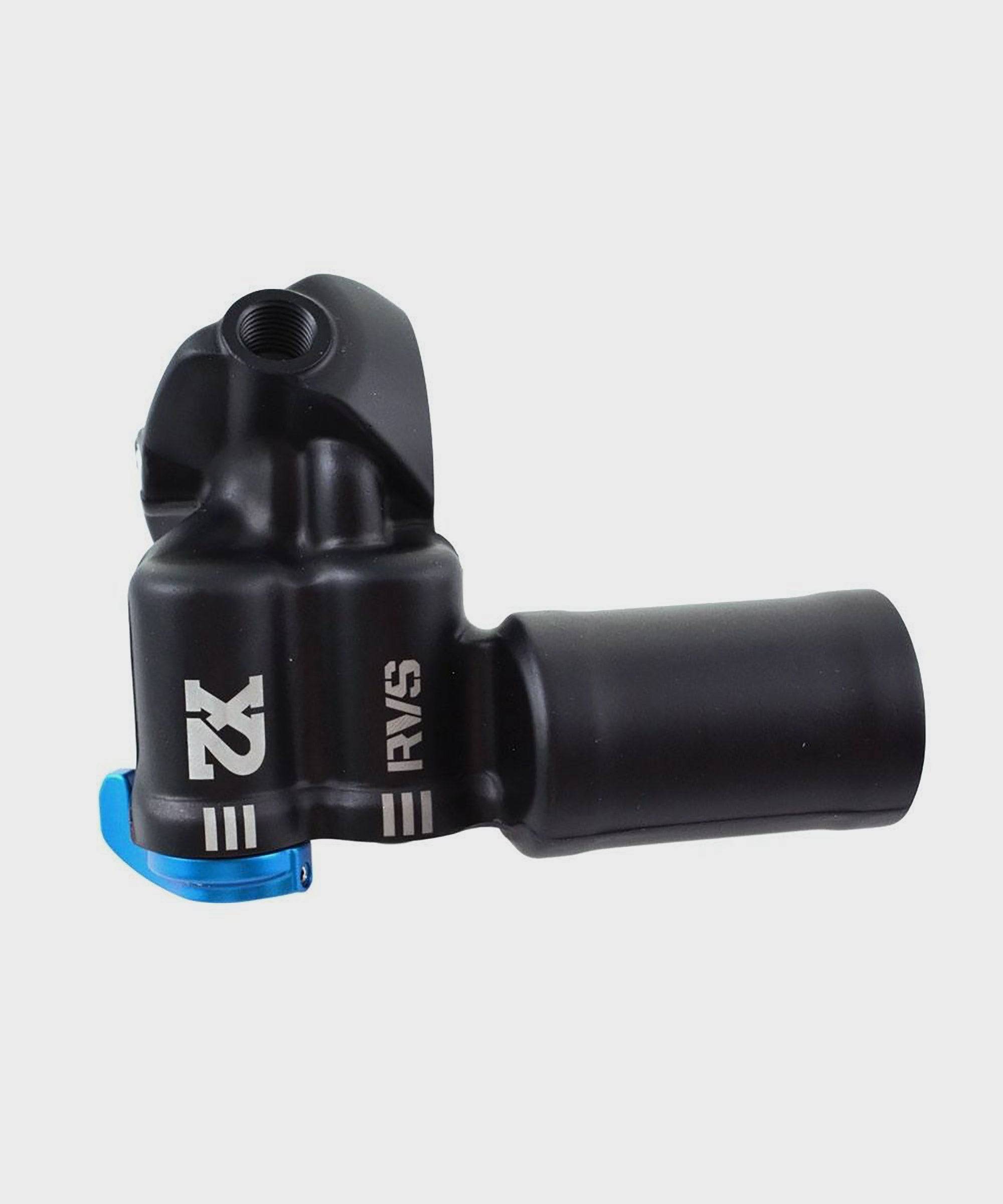 Fox Shock X2 Trunnion 2-Position Adjustable P-S Eyelet Assembly for 2018 mountain bike suspension components, shown in the image.