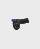 Fox Shock DHX2 Trunnion F-S 2-Position Adjustable Eyelet Assembly for 2018 mountain bike shocks, shown with mounting components.