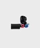 Fox Shock DHX2 Trunnion F-S 2-Position Adjustable Eyelet Assembly for 2018 mountain bike shocks, shown in image.