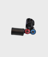 Fox Shock DHX2 P-S Trunnion Eyelet Assembly for 2018 rear shock, bicycle suspension component, replacement part with detailed metal fittings.