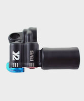 Fox Shock DHX2 2018 rear shock P-S eyelet assembly showing adjustable components for mountain bike suspension.