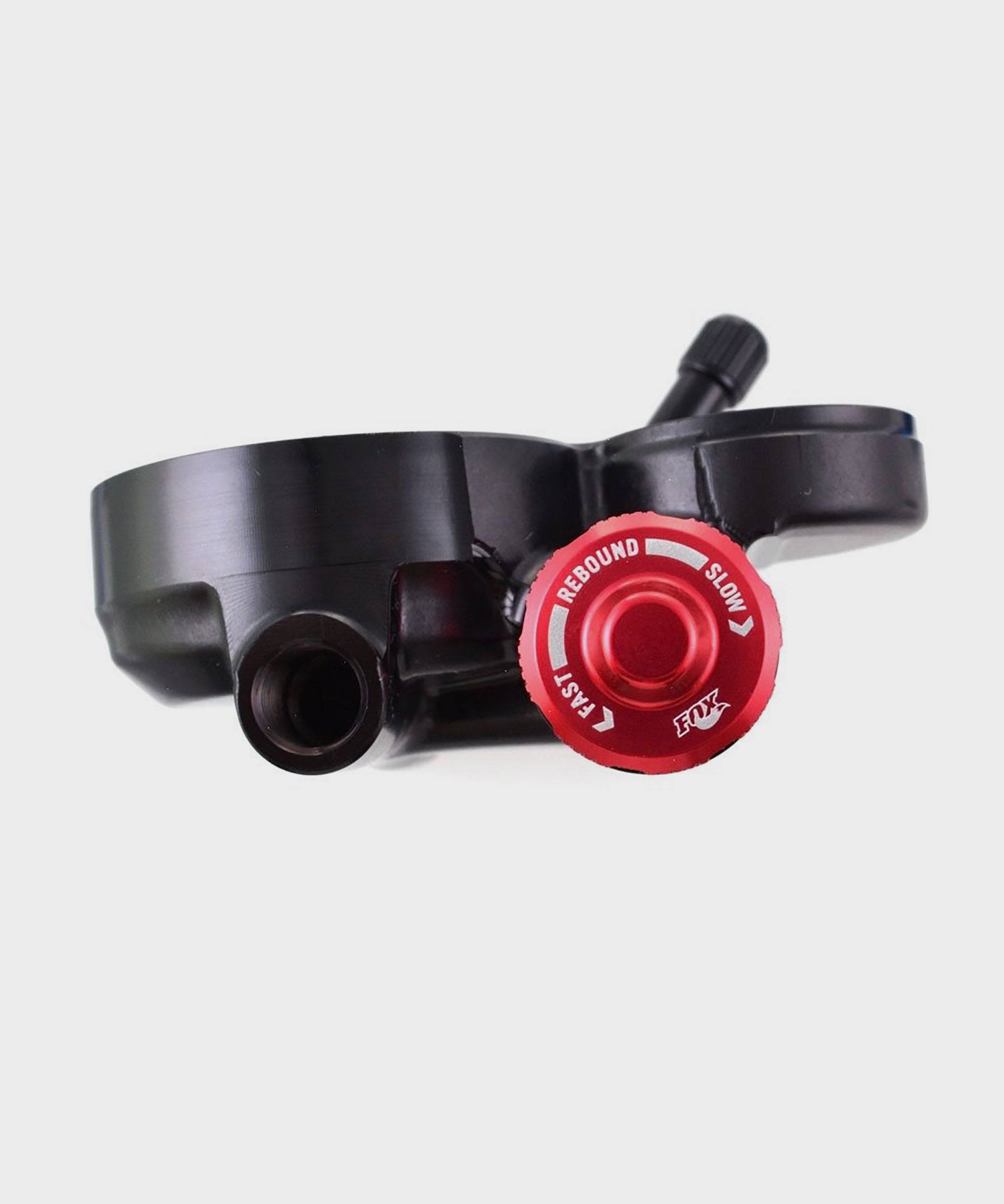 Fox Shock Float DPX2 P-S 2018 trunnion eyelet assembly with 3-position open mode adjustment, bike suspension component.